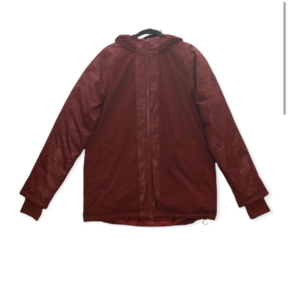 NWT Gap maroon camo jacket - Picture 2 of 6